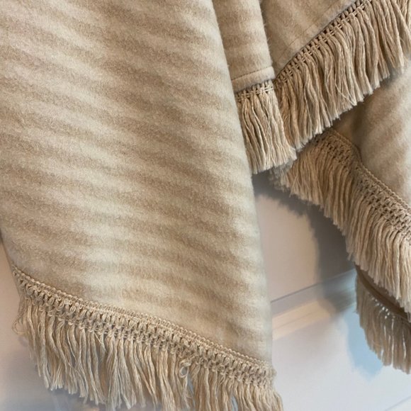 Anthropologie Saturday Sunday Elise Fringed open cardigan Small - Picture 3 of 7